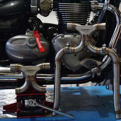 X and XL PIPE DE-CAT, Cat Delete Exhaust mods by BY RIDERS DNA GARAGE 