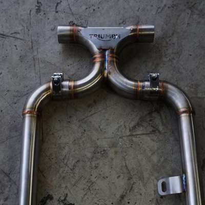 X and XL PIPE DE-CAT, Cat Delete Exhaust mods by BY RIDERS DNA GARAGE 