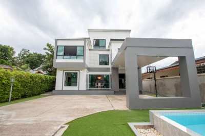 Modern 4 Bedroom Pool Villa In San Phi Suea (CITY708)