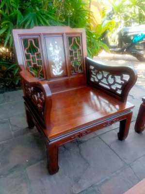 African Rosewood Ming Dynasty Style Sofa Set