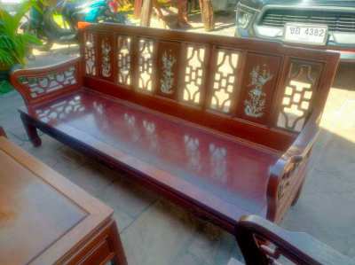 African Rosewood Ming Dynasty Style Sofa Set