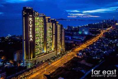 The Riviera Jomtien Mid Floor Ocean View One Bedroom Rental