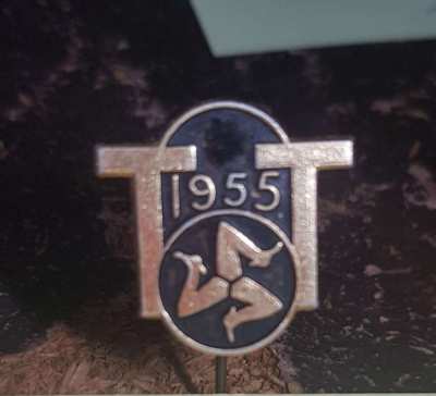 VERY RARE GENUINE I.O.MAN 1955 LAPEL PIN