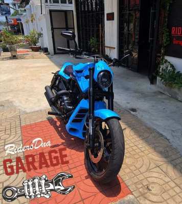 #SOLD# Harley Davidson Lamborghini Blue Custom Build Vrod Muscle 2012