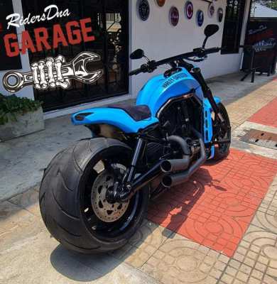 #SOLD# Harley Davidson Lamborghini Blue Custom Build Vrod Muscle 2012