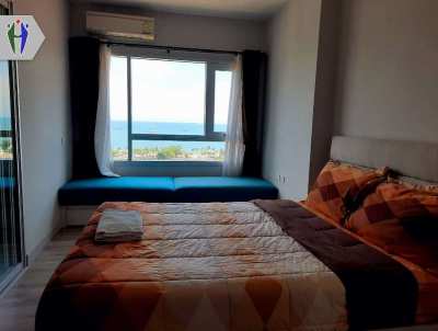 Condo Centric Sea for Rent at Central Pattaya, Size 36 sqm with Sea Vi