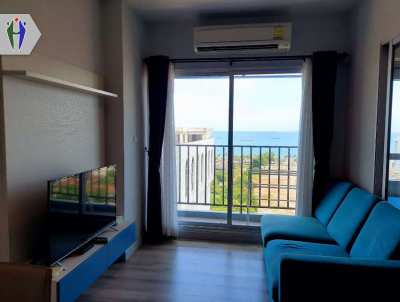 Condo Centric Sea for Rent at Central Pattaya, Size 36 sqm with Sea Vi