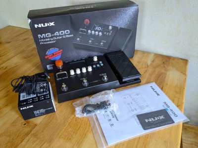 Nux Nu-x MG-400 guitar effects / amp modelling 