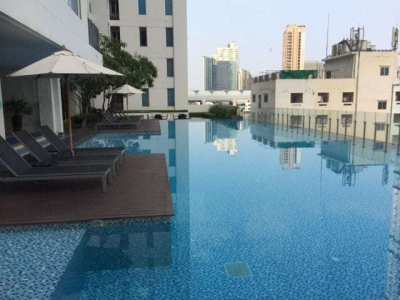 Rent Luxury condo with pool 1 room with Pool and fitness @ Victory mon