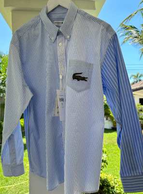 LACOSTE SHIRT - BRAND NEW - SIZE 41 - (L)