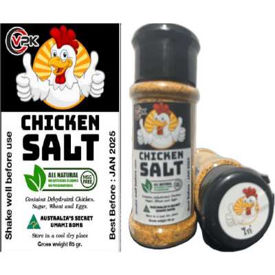 Chicken Salt,85gr Shaker-Australian Famous Seasoning.MSG Free