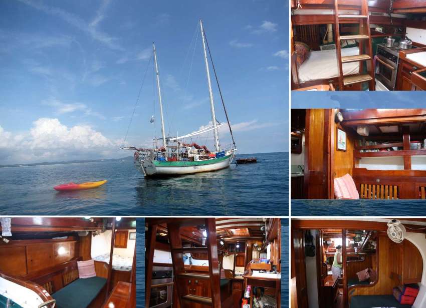 40ft Herreshoff designed, Wooden Ketch. 