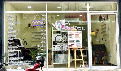 Profitable Nail salon for sale because of health issues - Pattaya