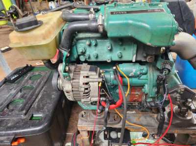 Volvo Penta D1-30 engine and Sillette Sonic saildrive complete,rebuilt