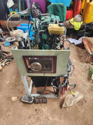 Volvo Penta D1-30 engine and Sillette Sonic saildrive complete,rebuilt