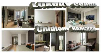 Good Deal ! BANGKOK Chidlom LUXURY CONDO 2 BEDROOM APARTMENT For Sale 