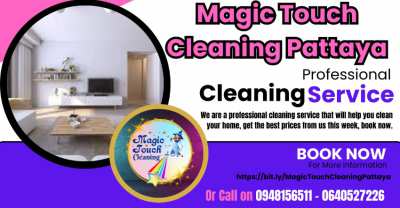 ✨Pre-Book Your Cleaning with Magic Touch Cleaning Pattaya! ✨