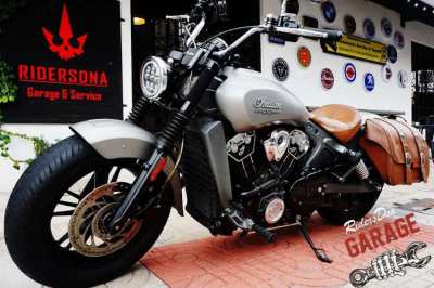 Indian Scout 2014 Metal Gun Gray