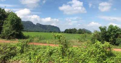 Direct Owner 4 Rai Mountain View Land in Ratchaburi for Sale