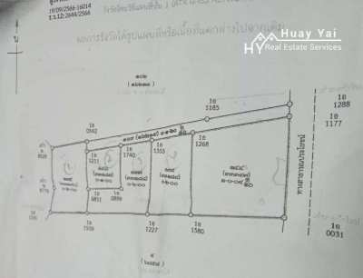 #1598 Huay Yai. 2 plots just off Soi Polo