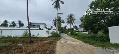 #1621          2plots in Huay Yai with farang neighbours     