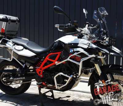 F800GS BMW White Red 2016 in Perfect Condition