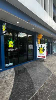 Cannabis shop (coffee shop) in Koh Samui, Thailand