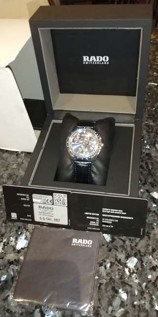 RADO “Limited Edition” HyperChrome Chronograph Quartz - Brand new!