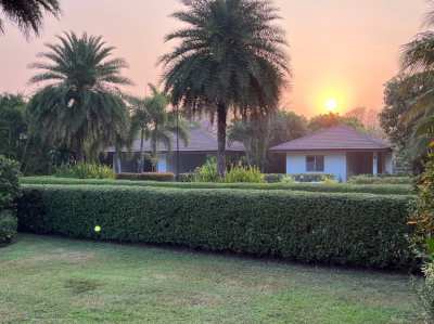 Two house,swimming pool beautiful garden.