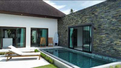 Beachfront Villa for Sale at Natai Beach, Phangnga