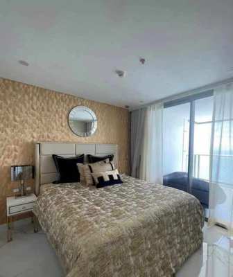 C670 Condo Copacabana Jomtien For Rent  2BR Seaview with Jacuzzi Bath