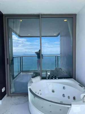 C670 Condo Copacabana Jomtien For Rent  2BR Seaview with Jacuzzi Bath