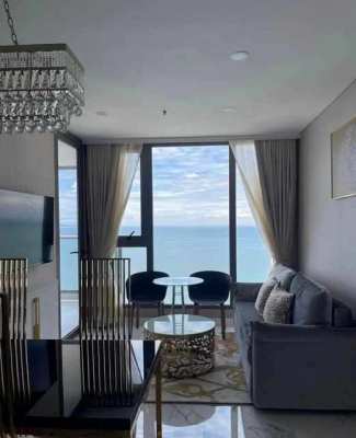 C670 Condo Copacabana Jomtien For Rent  2BR Seaview with Jacuzzi Bath