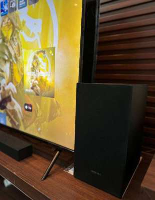  Haier TV and a Samsung audio system 