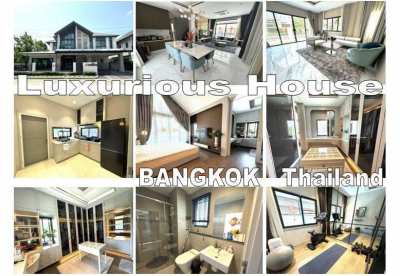 Beautiful LUXURIOUS HOUSE Chic VILLA For Sale in BANGKOK THAILAND 