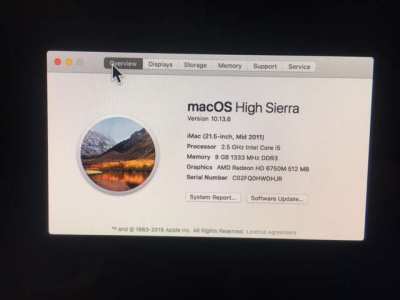 iMac 21.5