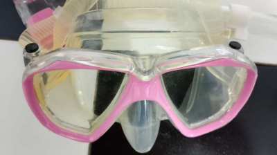 Cressi snorkeling mask + snorkel 