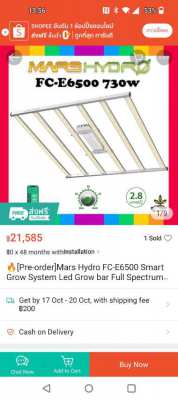 Mars Hydro FCE 6500 LED grow lights 