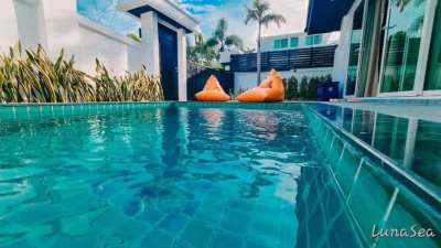 Jomtien Beach Pool Villa Close to Jomtien Beach