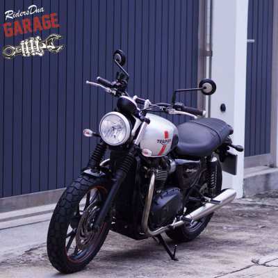 Triumph Street Twin Streettwin 900 Silver Only 9700Km