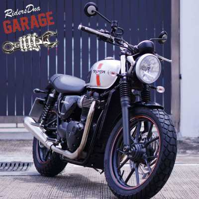 Triumph Street Twin Streettwin 900 Silver Only 9700Km