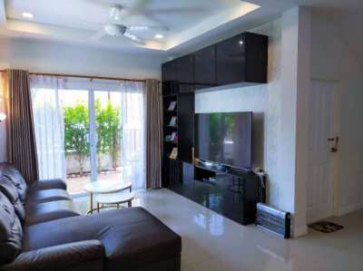 PMC 7 corner house for rent,East Pattaya near MIS International School