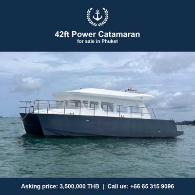 42ft Speed Catamaran for sale in Thailand!