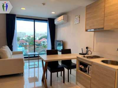 For rent, Aqua Condo Jomtien, Pattaya, 13,000 baht.