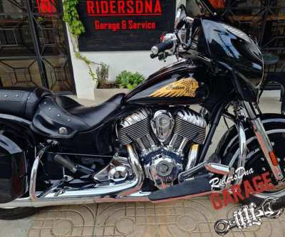 111CU Indian Chieftain Black 2014