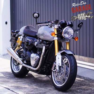 Beautiful Triumph Thruxton R 1200 T120 2016 Only 1 Owner 