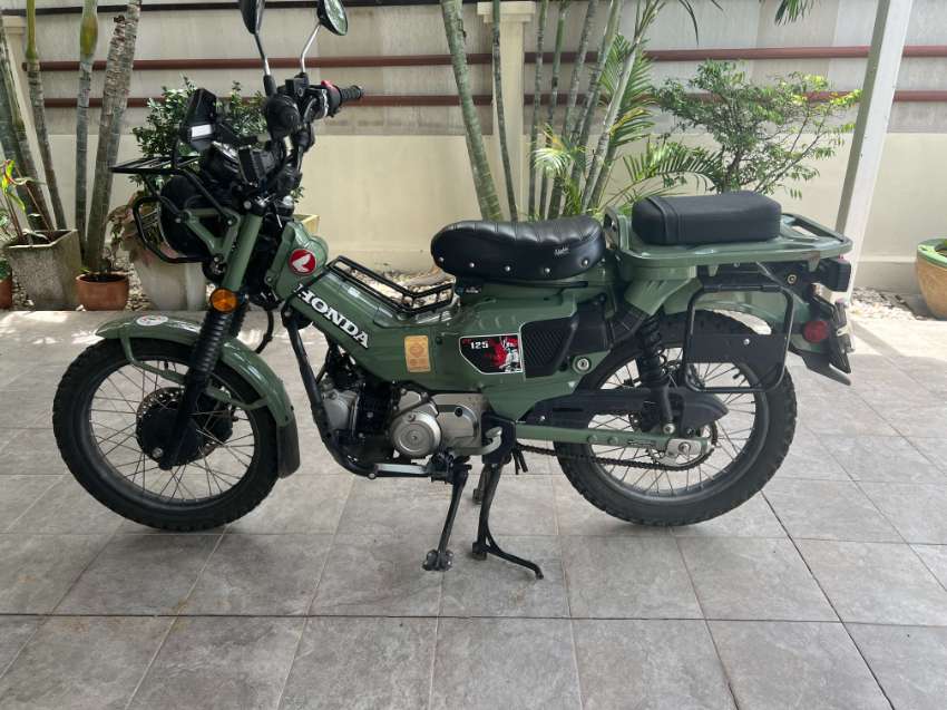 Green Honda CT125