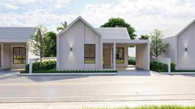 H417 Brand New Single House For Sale in Nong Ket Yai