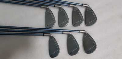 Complete set of golf clubs with bag - callaway