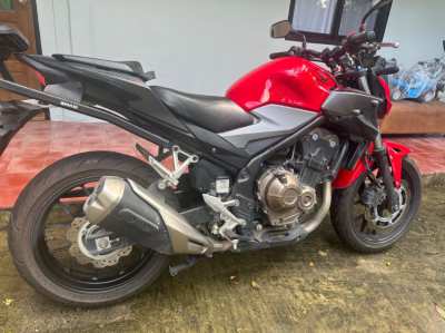 Honda 500 CBF perfect condition 